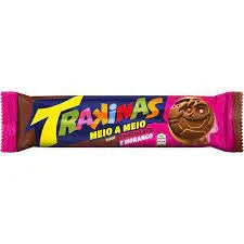 Trakinas Chocolate & Strawberry Cookies 126g – Brazilian Biscuits