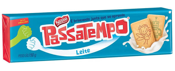 Nestlé Passatempo Milk Biscuits 150g – Brazilian Cookies