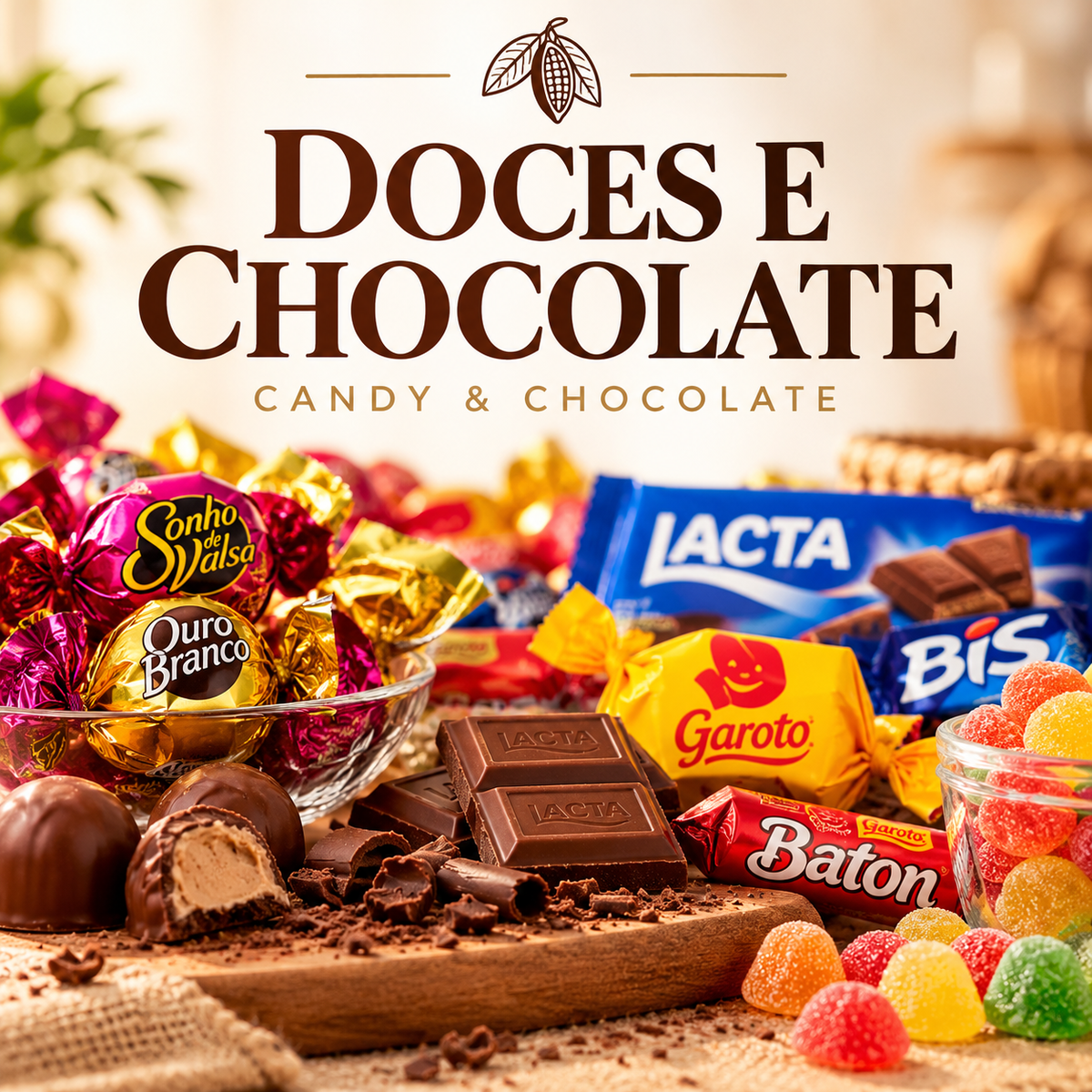 DOCES E CHOCOLATE / CANDY & CHOCOLATE