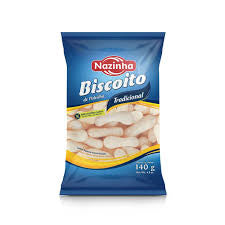 Nazinha Biscoito de Polvilho Tradicional 140g – Brazilian Snack