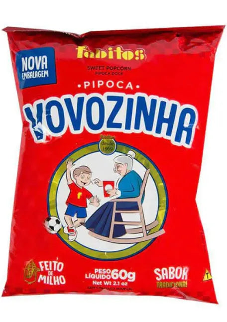 Pipoca Vovozinha 60g – Brazilian Popcorn
