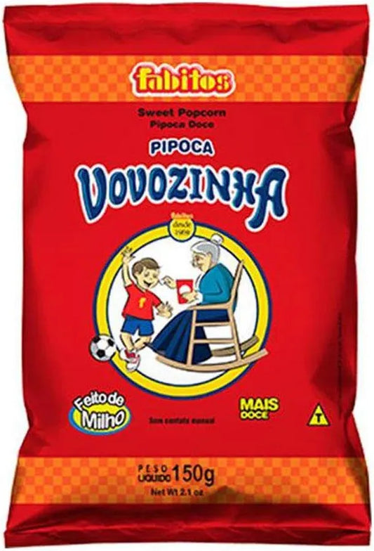 Pipoca Vovozinha 150g – Brazilian Popcorn