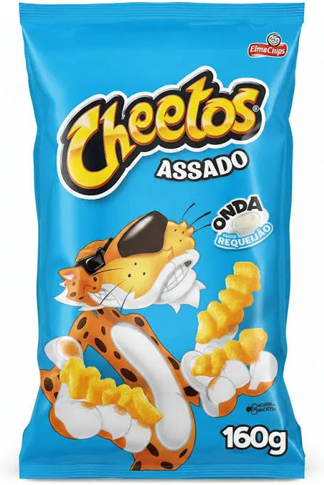 Cheetos Requeijão 160g – Brazilian Cheese-Flavored Snack