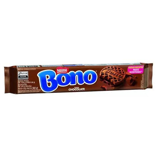 Nestlé Bono Chocolate-Filled Cookies 90g – Brazilian Cookies